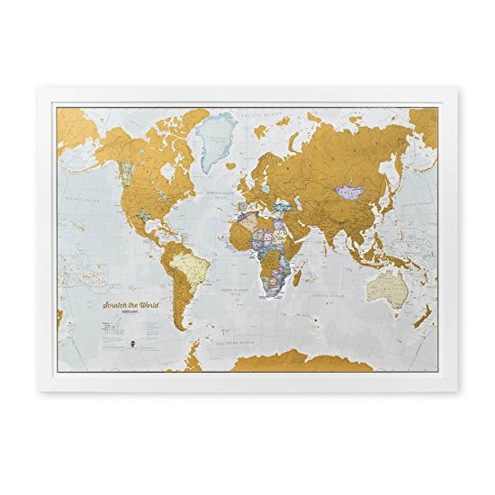 XL International Scratch世界旅行地图