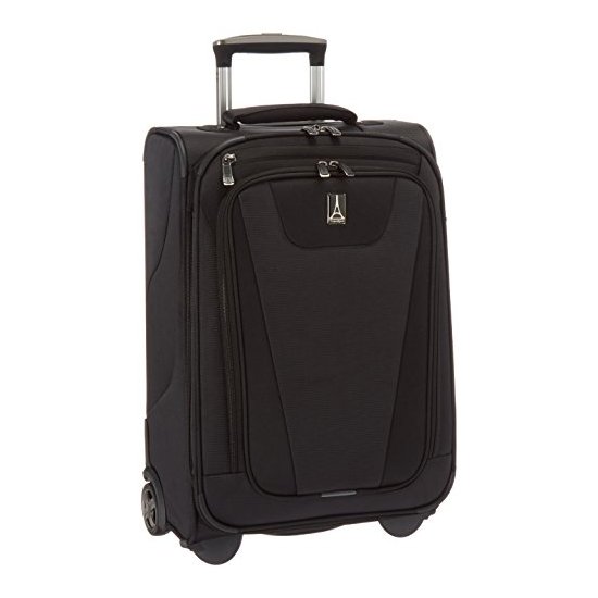 Travelpro Maxlite 4可扩展的22英寸行李箱，黑色