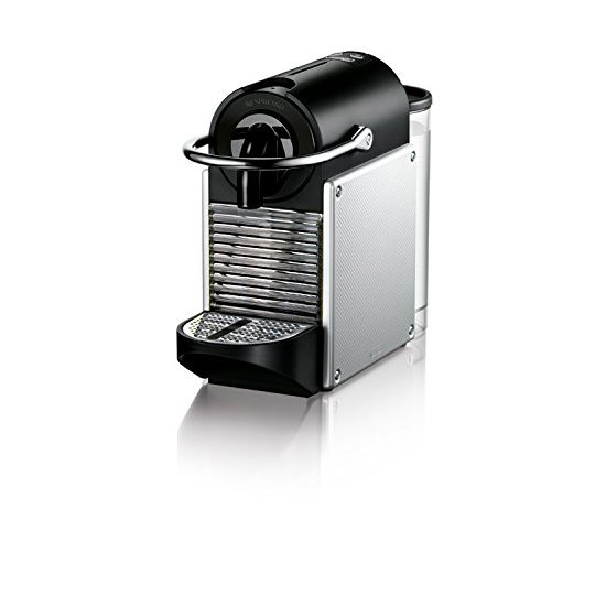 Nespresso小精灵咖啡机由De'Longhi，铝