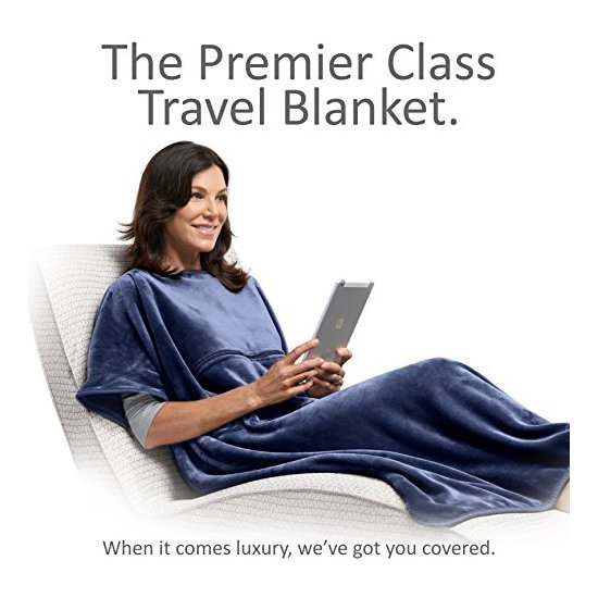 Travelrest 4-in-1 Premier Class旅行毛毯带口袋